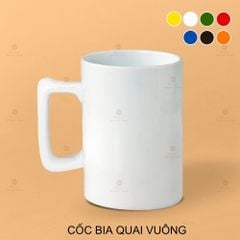 Cốc Bia Quai Vuông